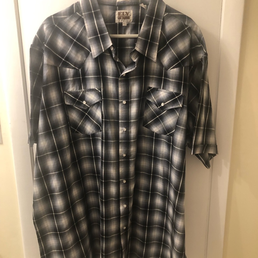 Ely Cattleman Western style shirt New 4XLT